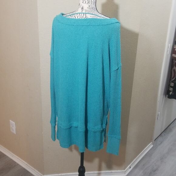 We the free waffle‎ pattern sweater sz 2 - Picture 7 of 7